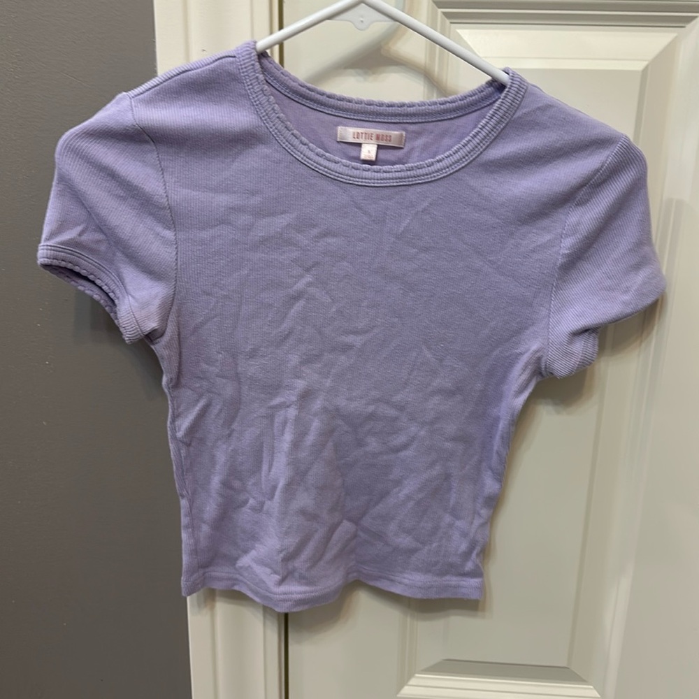 Cropped tee